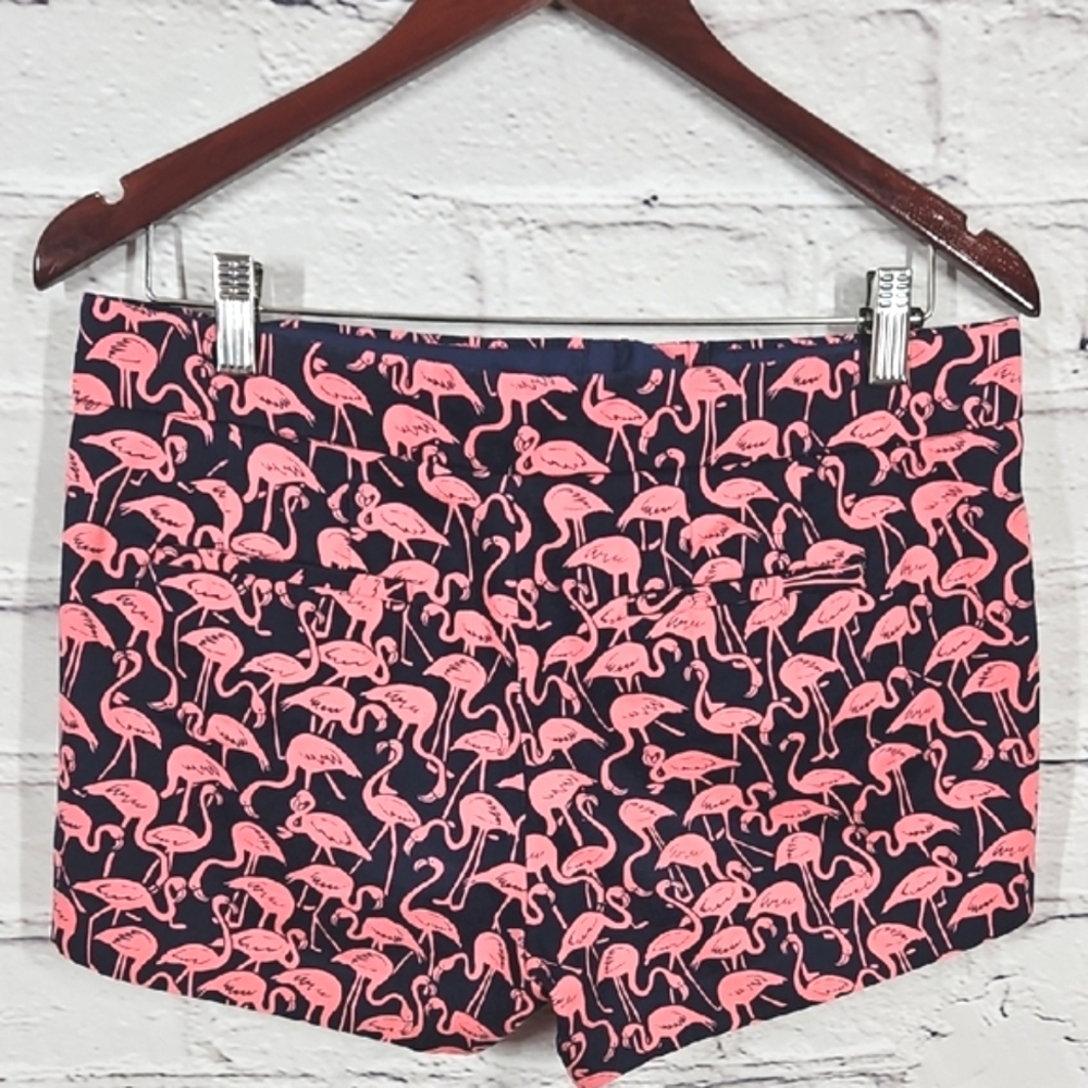 J. Crew Flamingo Print Shorts